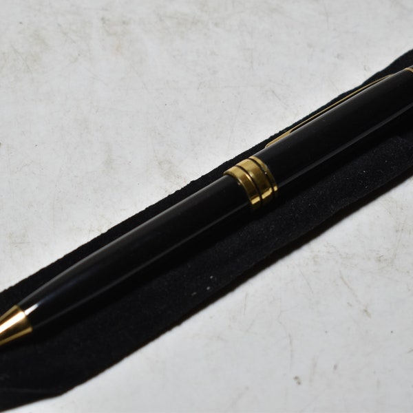 Black Collectible Ballpoint Pen Dannemann-Black Pen-Ballpoint Pen