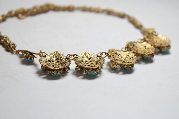 Greek Jewelry,  Byzantine Necklace, Vintage Jewel… - image 10