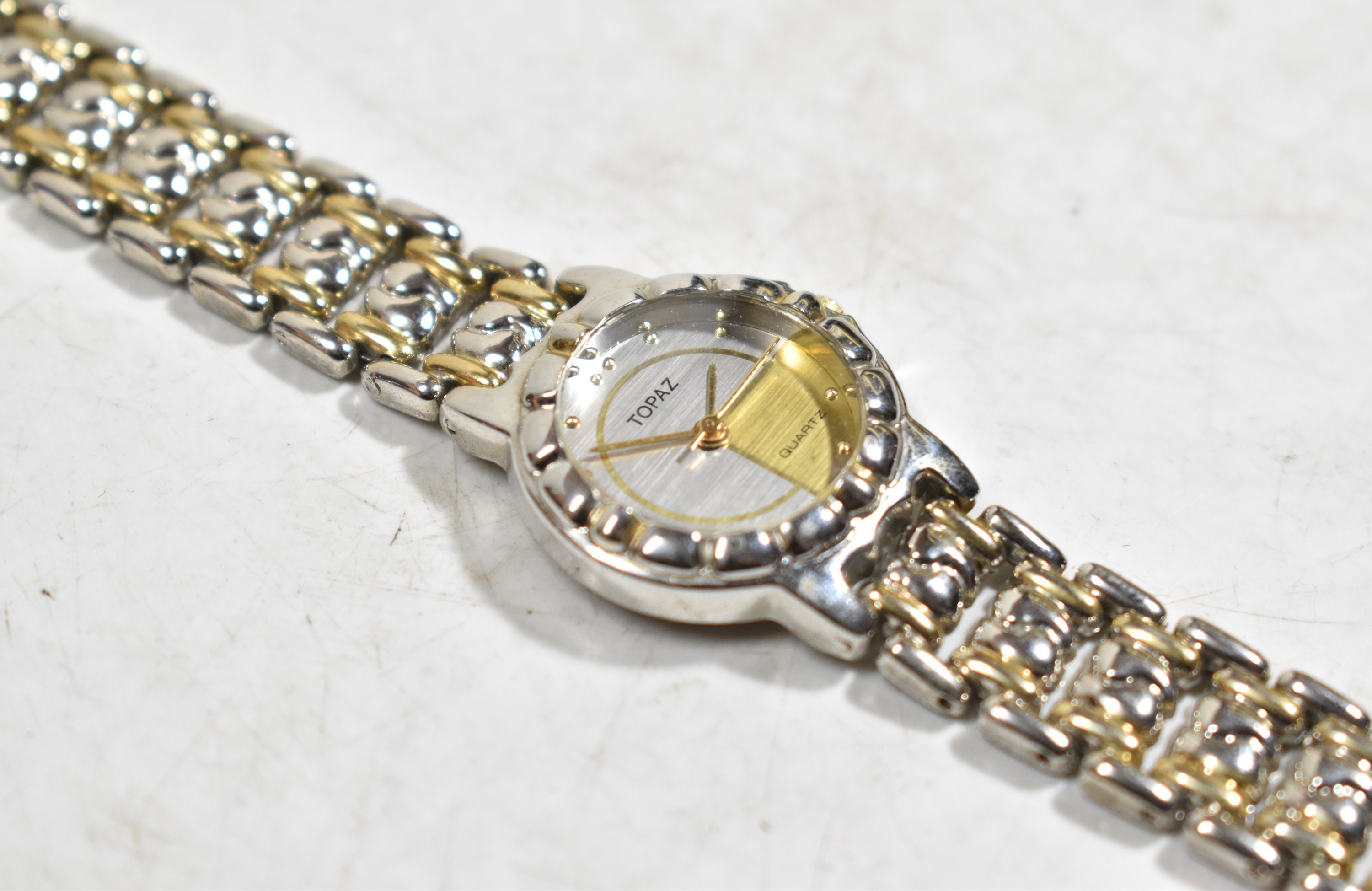 Beautiful Collectible Topaz Quartz Watch-ladies/women