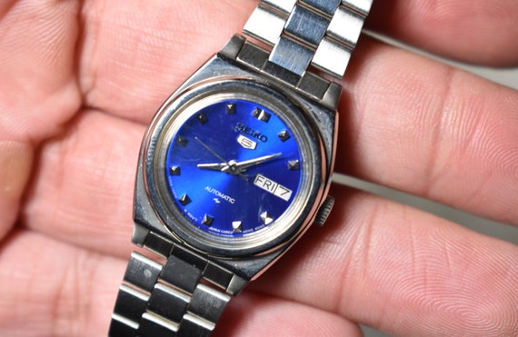 5 Automatic Watch-seiko Wristwatch - Etsy