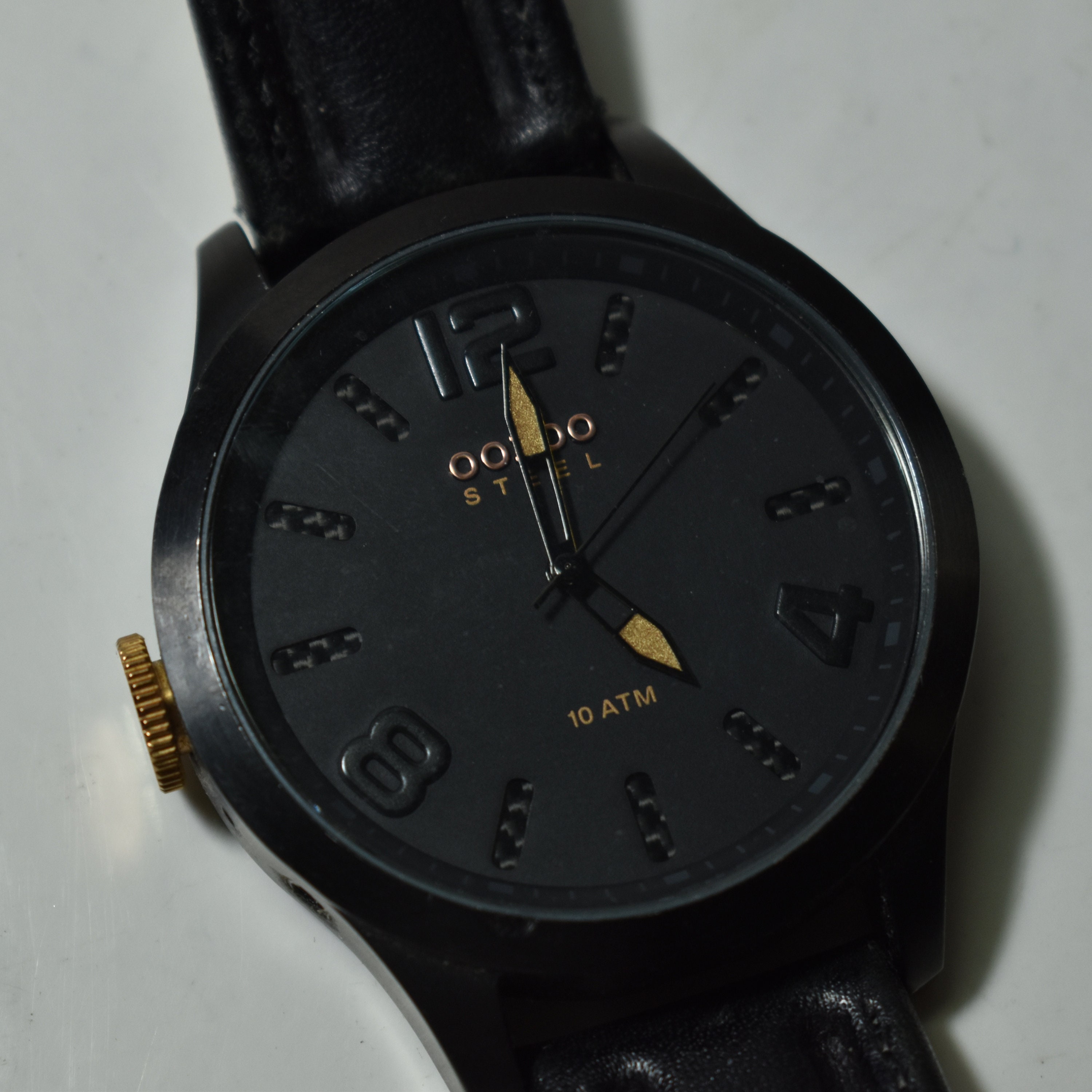 Vintage Oozoo Watch Steel 10 ATM Wristwatch Stainless Steel | Etsy Australia