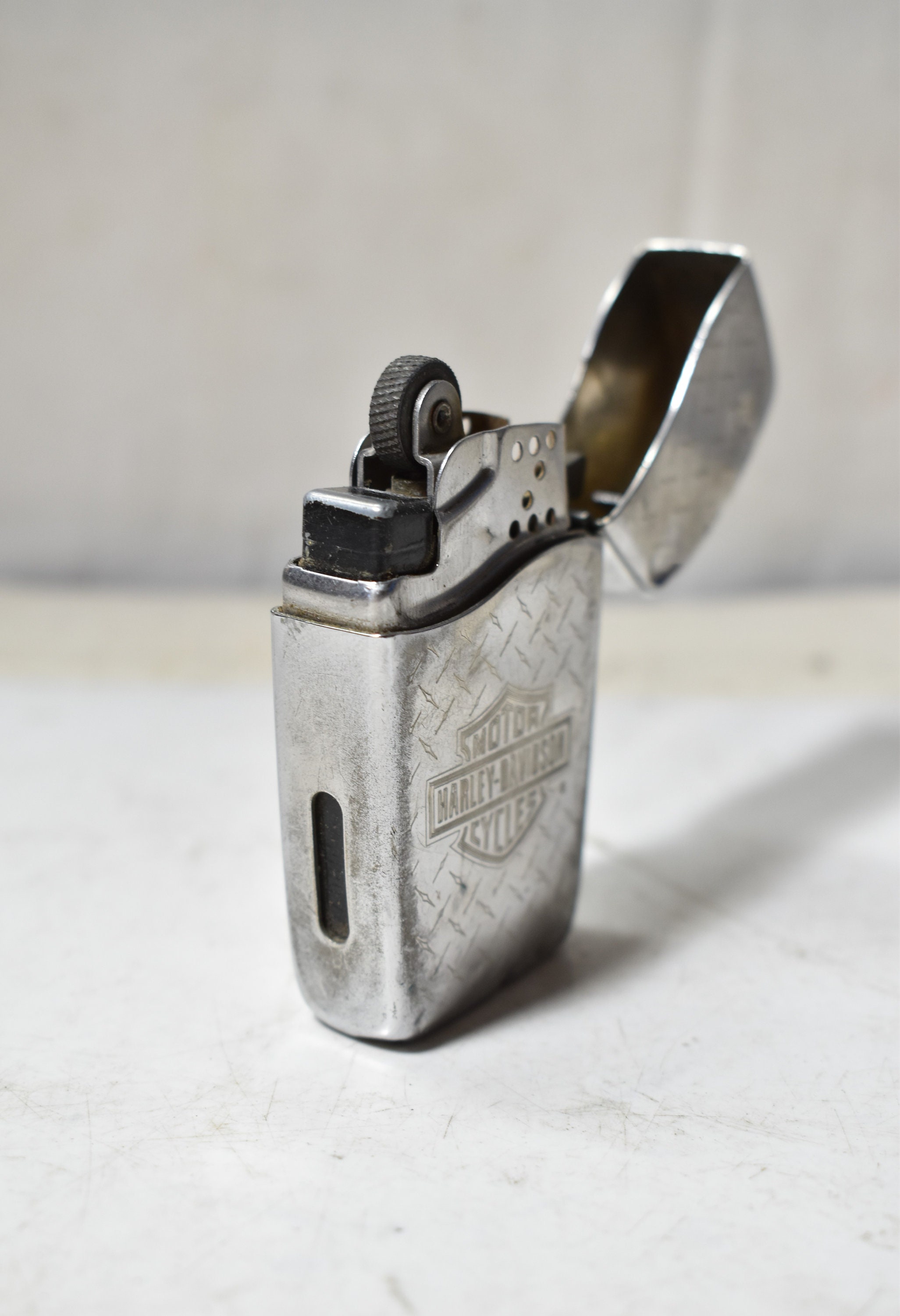 Vtg Zippo Motor Harleydavidson Cycles Lighter Tobaccozippo Etsy