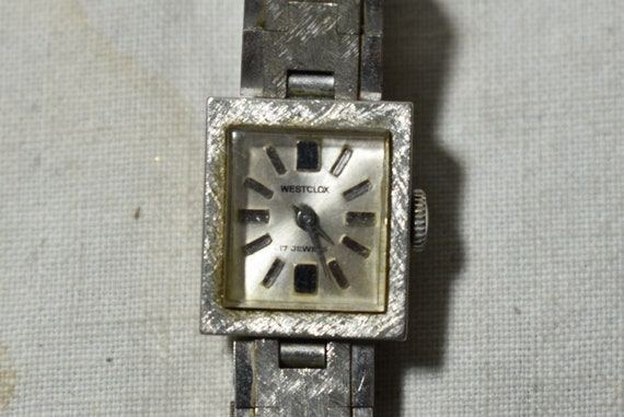 Vintage Westclox Watch 17 Jewels Base Metal Bezel ST.… - Gem