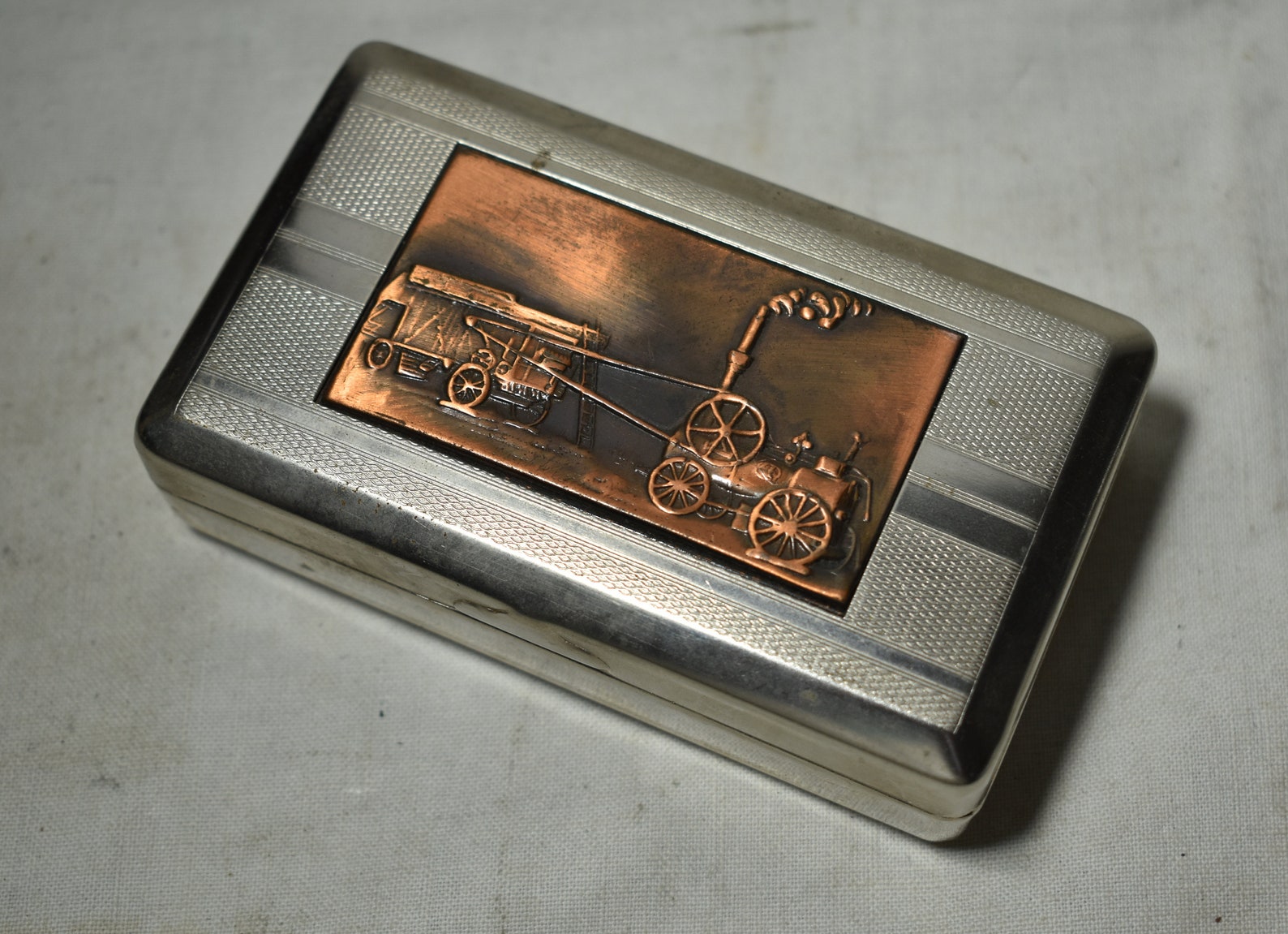 Vintage Collectible Tobacco Box for Cigarette Smokemetal Box Etsy