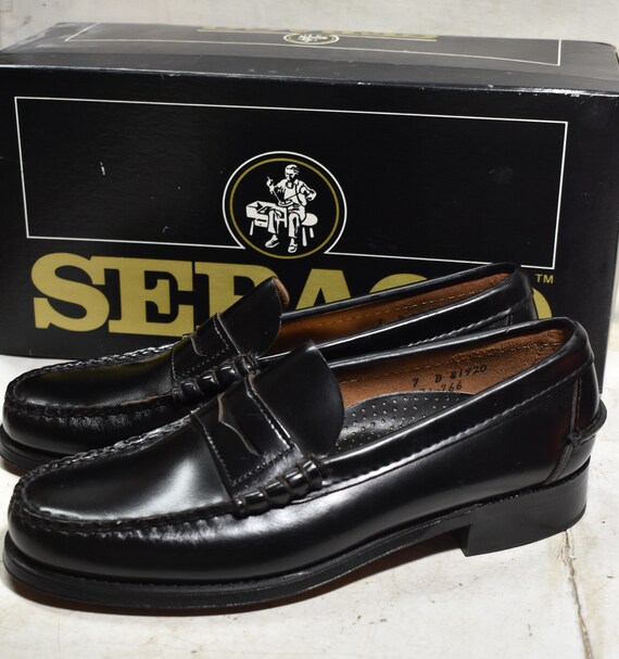Vintage Collectible Women Ladies Shoes sebago Handsewn in Usa genuine Leather Soles 7 D 8 920 71 766 Moccasins Etsy Canada