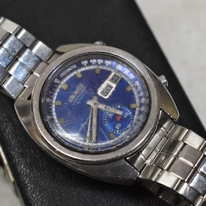 Seiko Chronograph Automatic Water 70 M.Resist Japan 6139 6011
