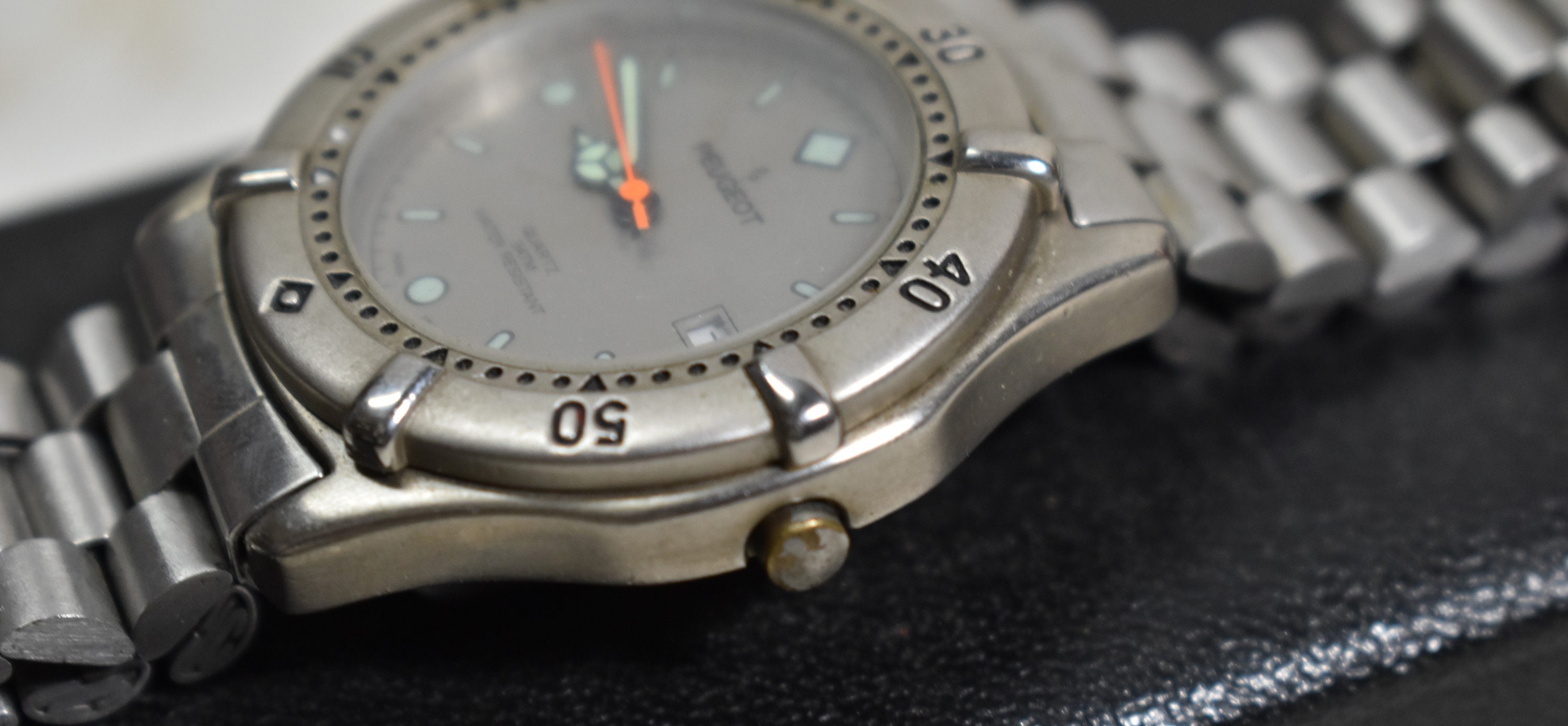 Vintage Peugeot Quartz Watch 3ATM Water Resistant Japan Movt working Etsy UK