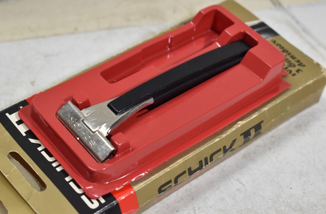 Vintage Collectible Schick Razor Bladesafety Razor Blade in Etsy
