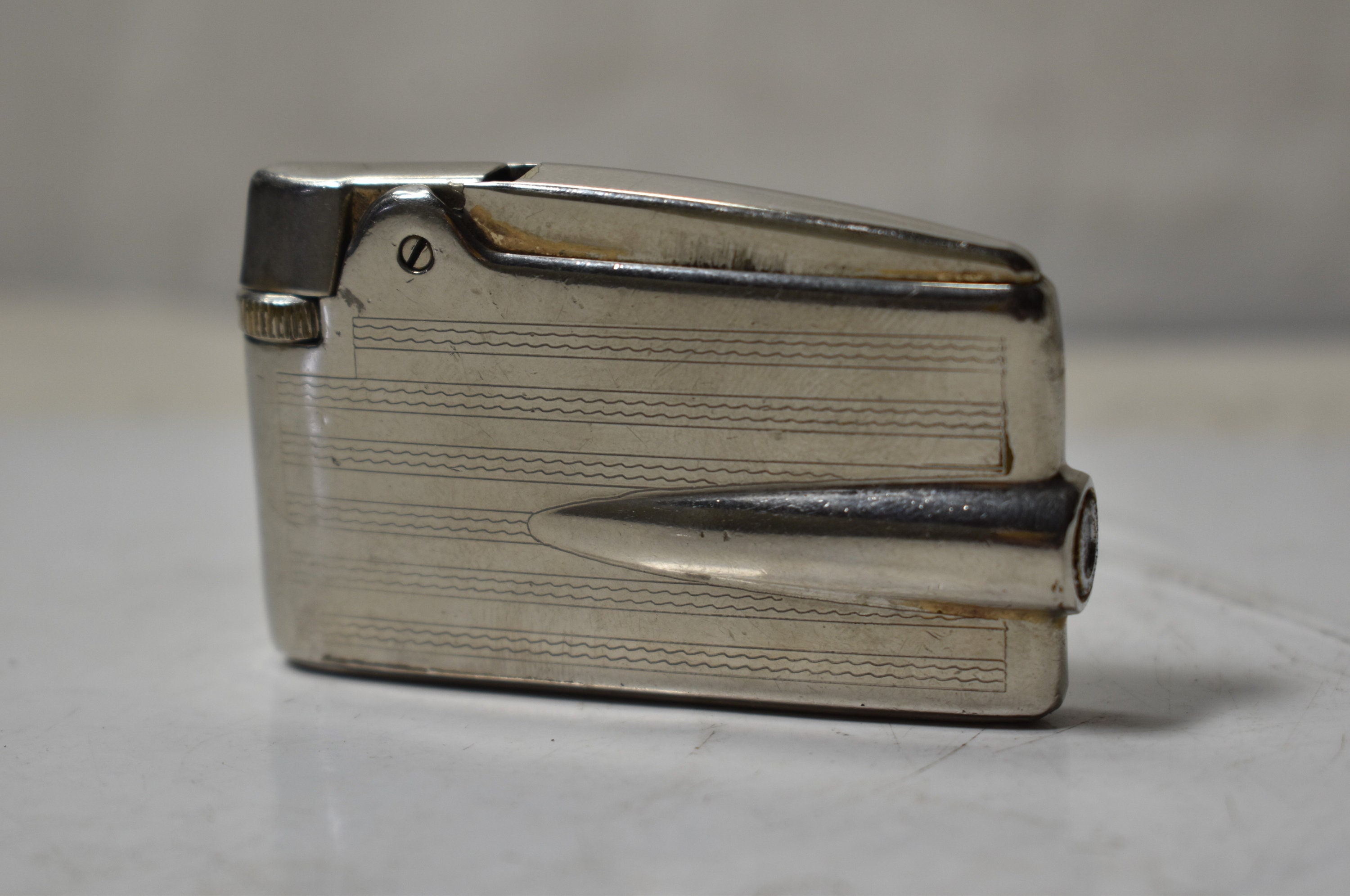 Vintage Ronson Lighter reg ade Mark Made in England Patented W