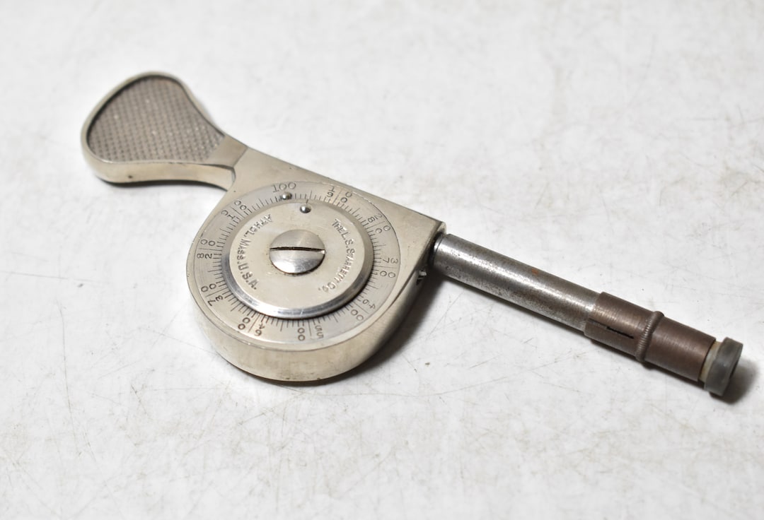 Vintage Starrett RPM Speed Gauge Counter Machinist Tool Etsy