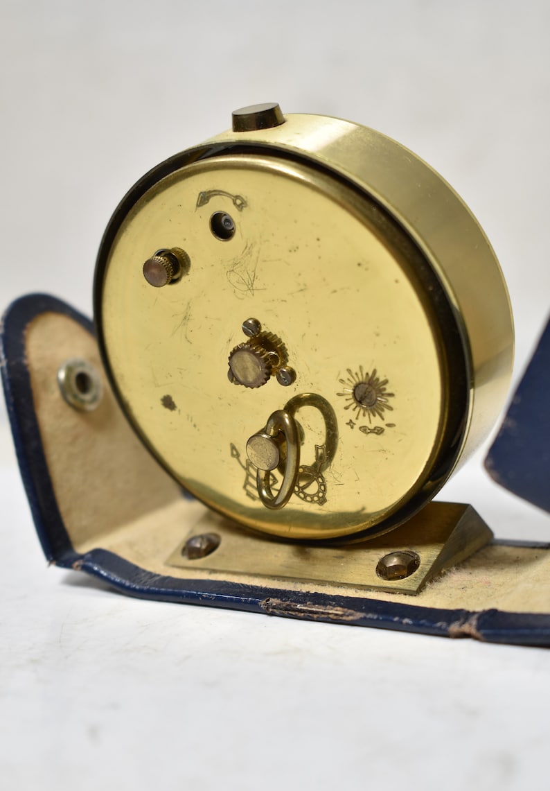 Vintage Europa Table Desk 2 Jewels Clocktravel Alarm Manual Etsy