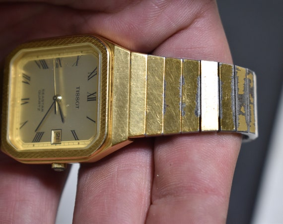 Vintage Collectible Tissot Seastar Quartz Watch-S… - image 5