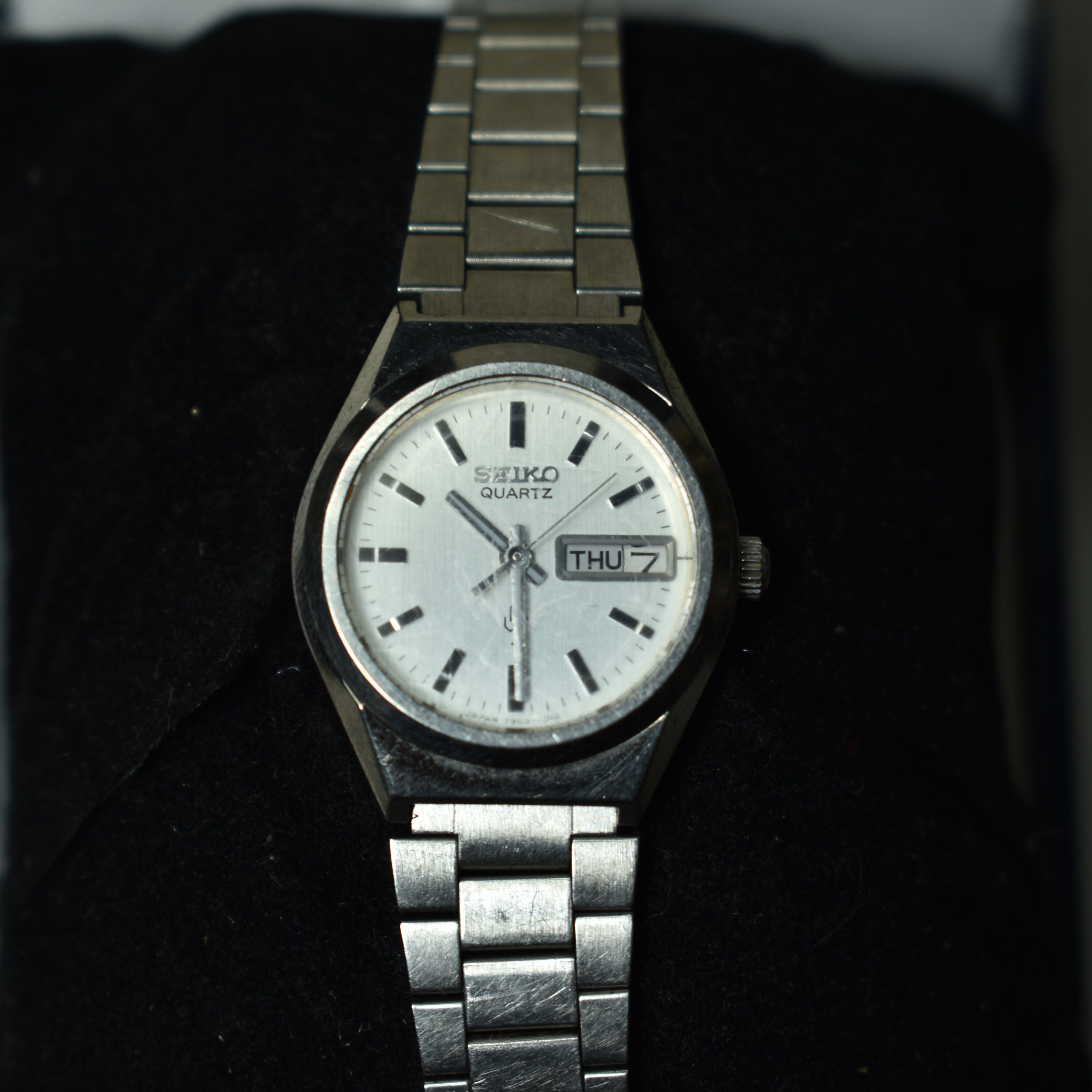Seiko stainless steel water resistant japan sale
