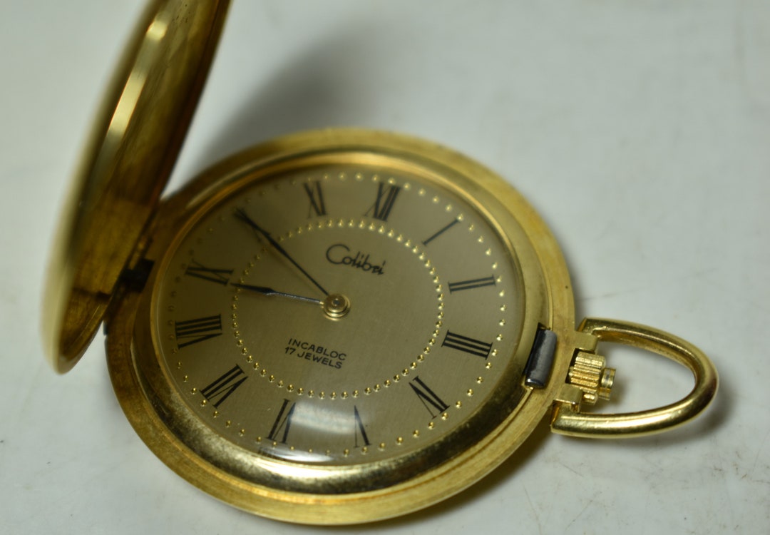 Colibri 17 jewel pocket watch hotsell