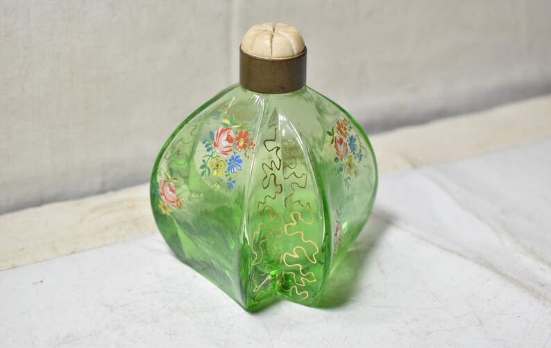 Vintage Collectible Beautiful Empty Perfume Bottle Etsy