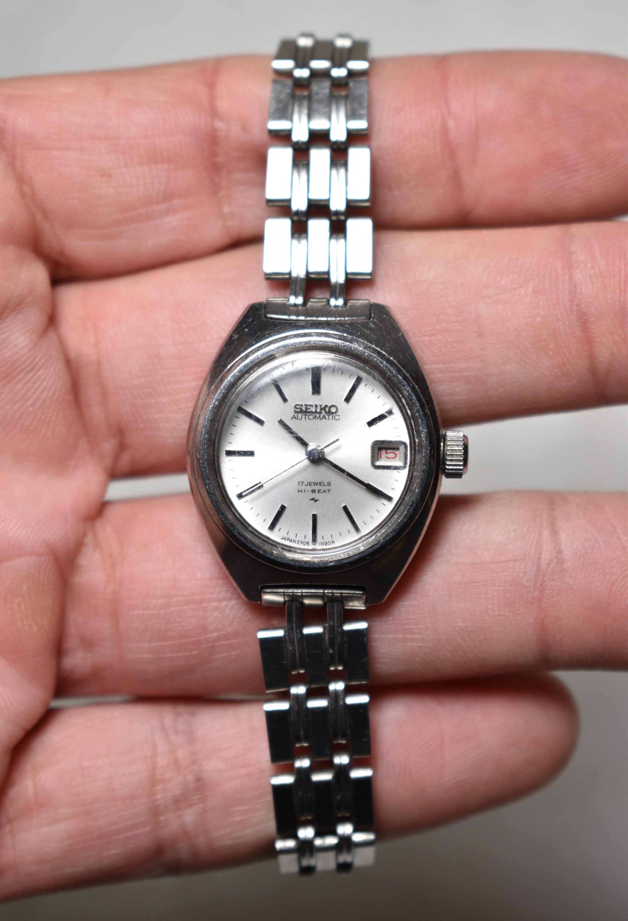 Vintage Seiko Automatic Women Ladies Watch-17 Jewels Hi-beat - Etsy