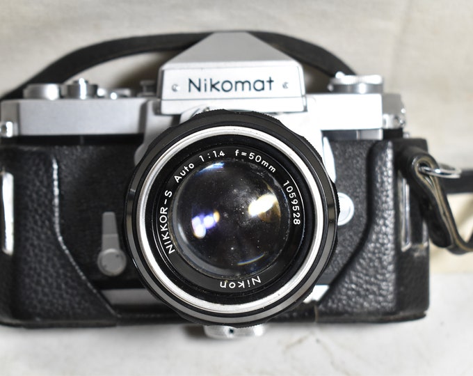 Camera Nikon Made in Japan Ft3950915nikomat Nikon Lens F50mm 1059528