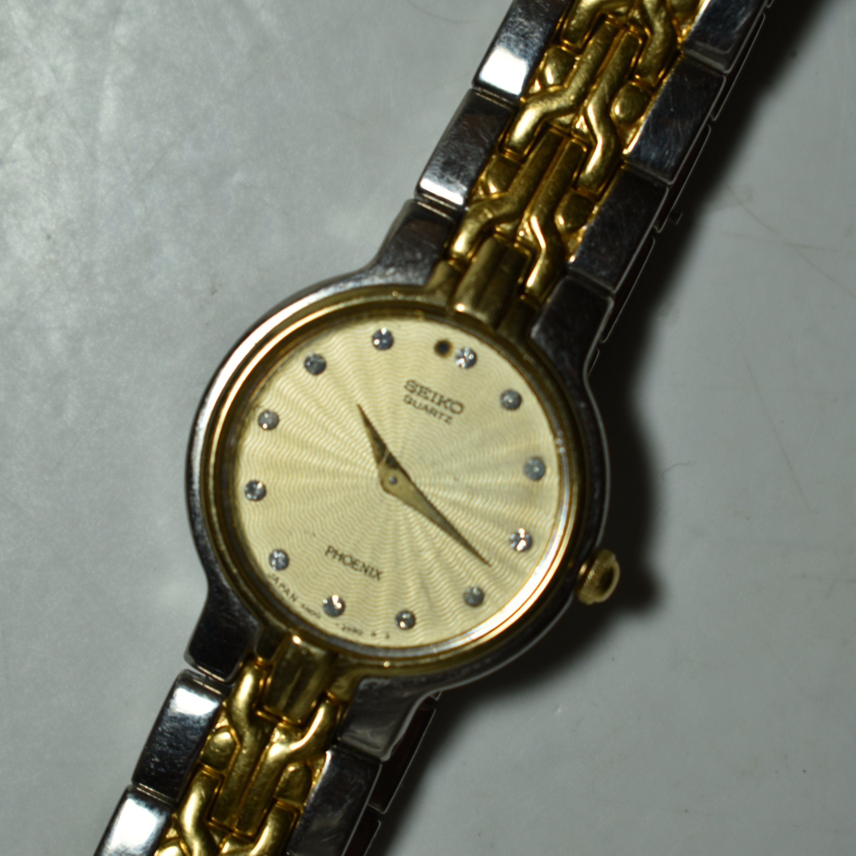 Vintage Seiko Quartz Watch Phoenix Japan 4N00-1050 Water - Etsy Denmark