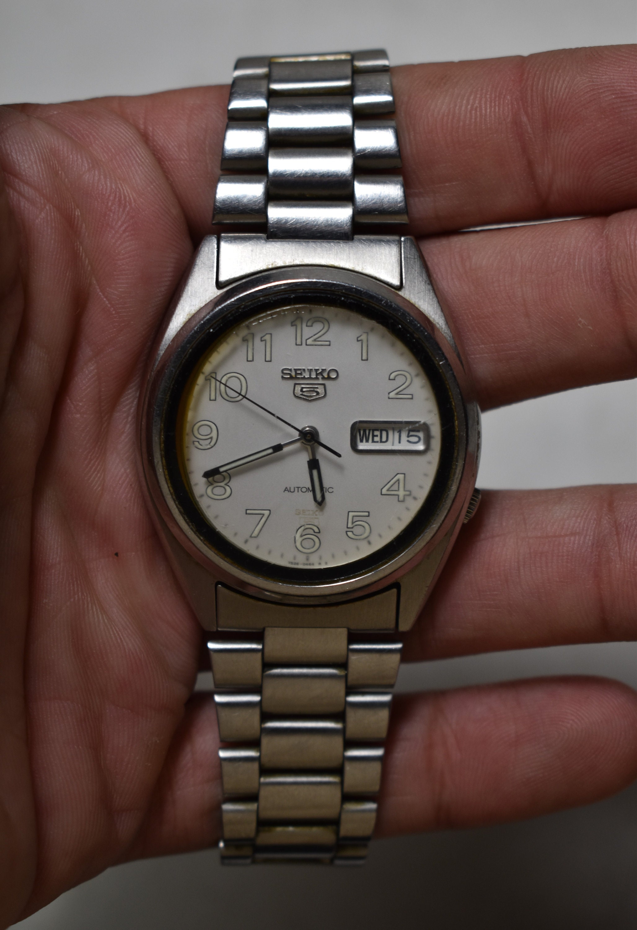 Vintage Seiko 5 Automatic Watch-7s26-3180 Wristwatch Stainless - Etsy  Finland