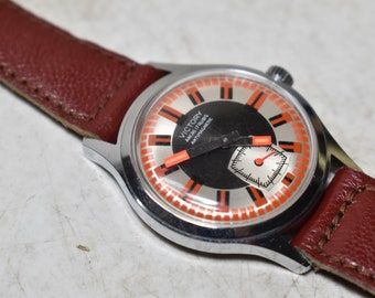 vintage Victory Ancre 17 Rubis Antimagnetic Watch-Stainless Steel Back Wristwatch,Bijou,Accessoire