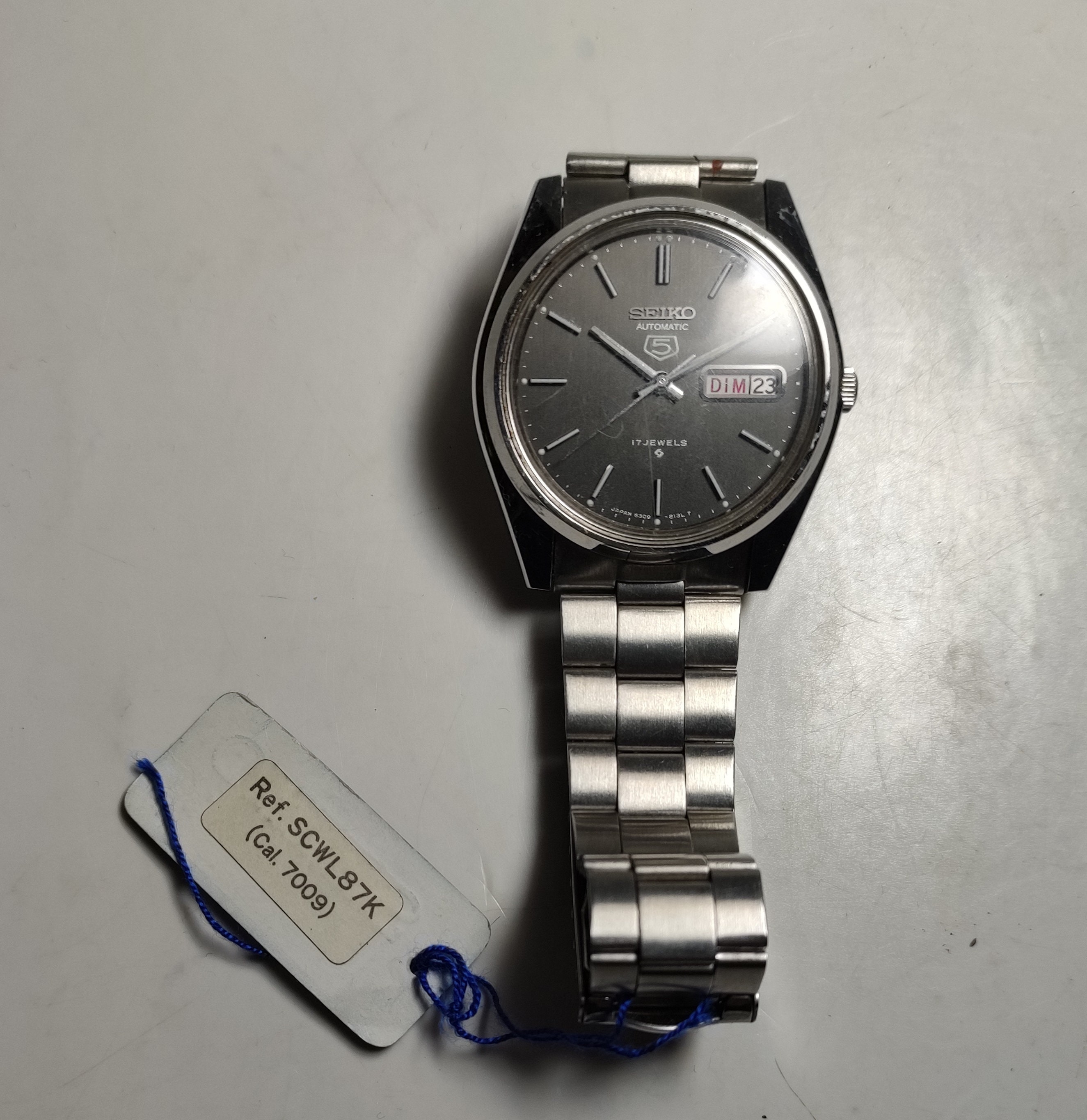 Vintage Seiko 5 Wristwatch Model 6309-8020 NEW - Etsy Hong Kong