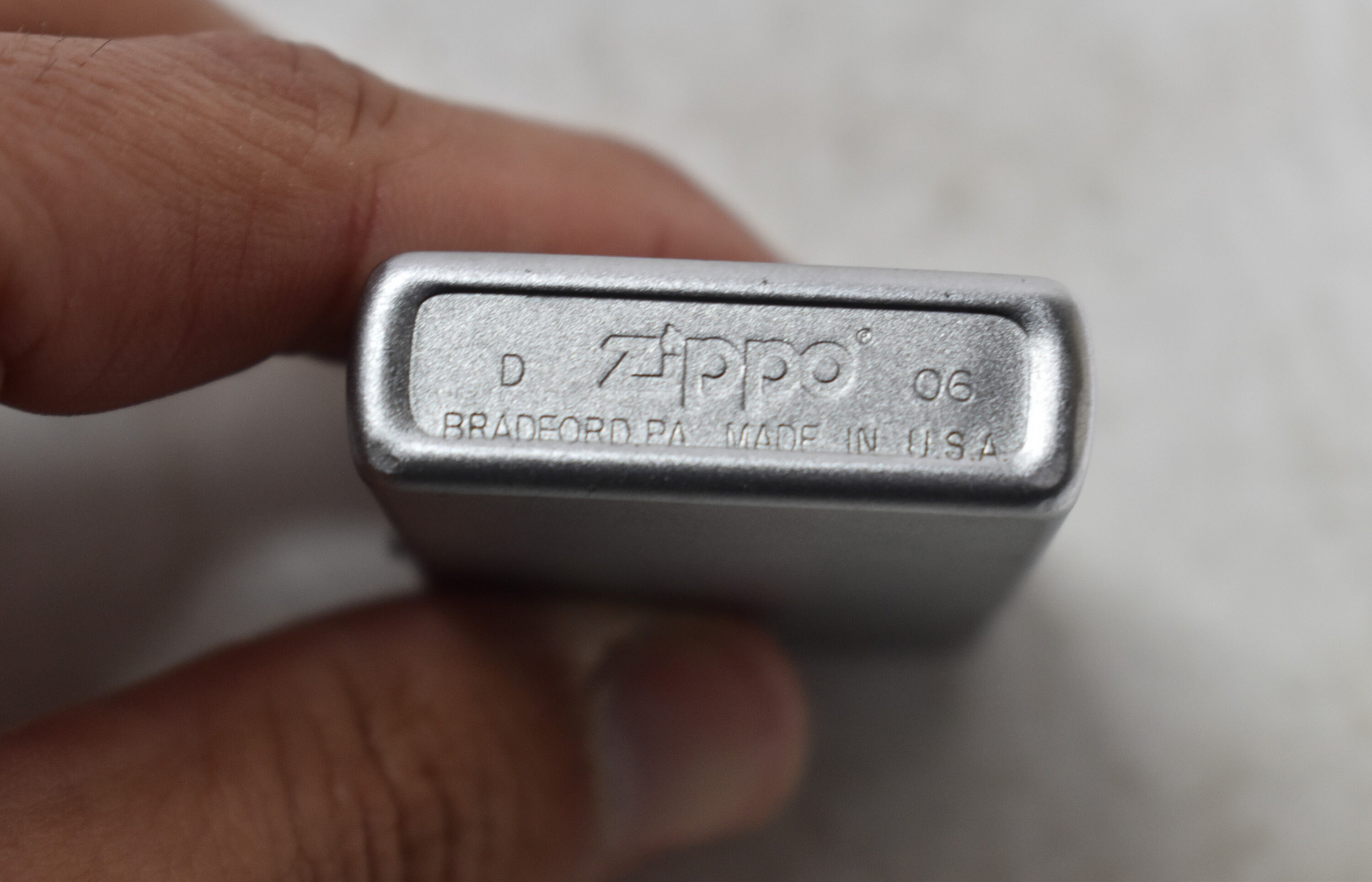 Vintage Zippo Lighter Bradford PA. Made In U.S.A XIV