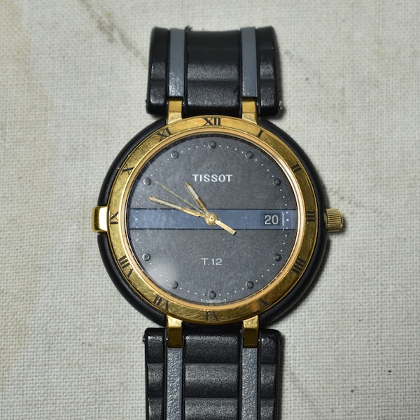 Vintage Tissot Watch T.12 T-Swiss-T 120 M Sapphire Glass (Working)