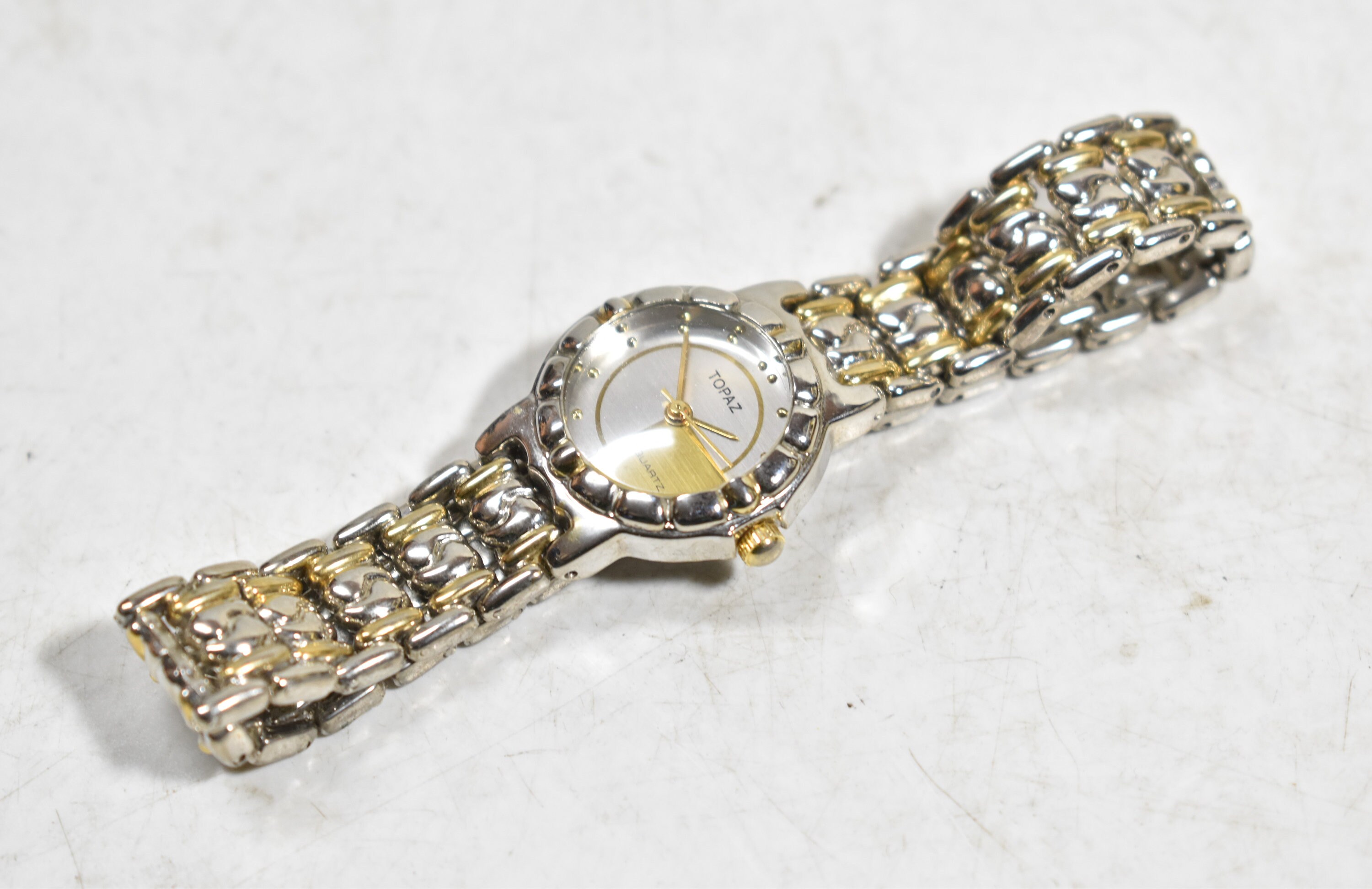 Topaz clearance quartz watch