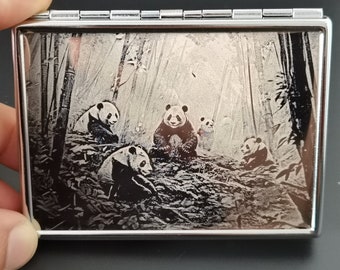 Laser Engraved Slim Cigarette Case