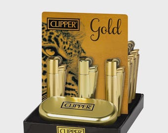 Personalised Metal Clipper Lighter, Comes in Gift Tin.