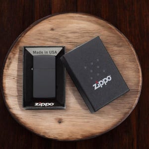 Personalised Genuine Slim Zippo Lighters