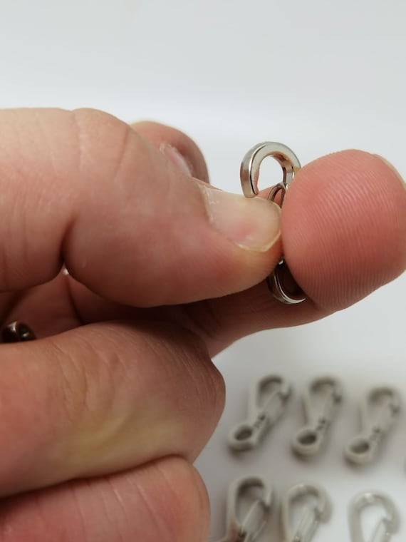 4 Pièces Ensemble De Mousquetons Camping Survie EDC Quotidien Porte-clés Porte-clés Tactique En Alliage D'aluminium Mousqueton Crochet Extérieur Mousquetons Clip