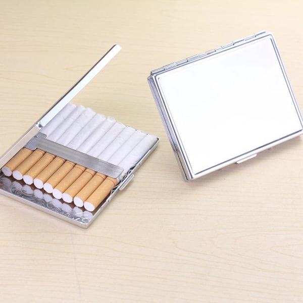 Personalised Metal Cigarette Case by Giftetch