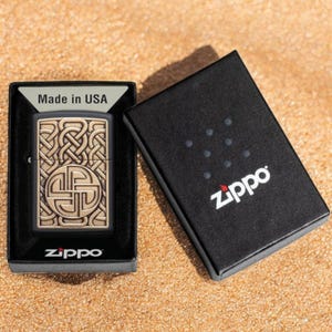 Personalised Genuine Zippo Emblem Lighters