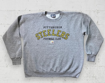 Vintage Lee Sport Pittsburgh Steelers Sweatshirt Mens Size XL Gray 1995 90s