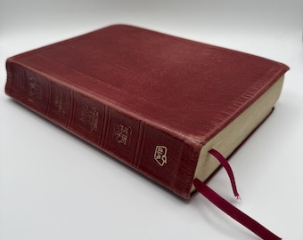 NASB 1977 Open Bible Genuine Leather Walk Thru the Bible Ministries