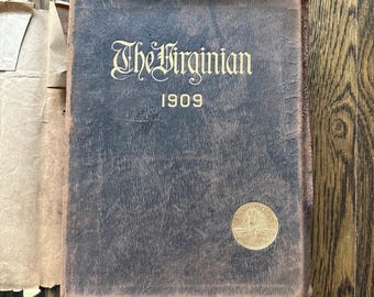 1909 The Virginian Yearbook State Normal School Farmville VA Longwood Univ