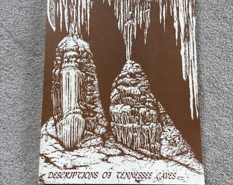 Vintage 1994 Descriptions of Tennessee Caves Book Caving Spelunking