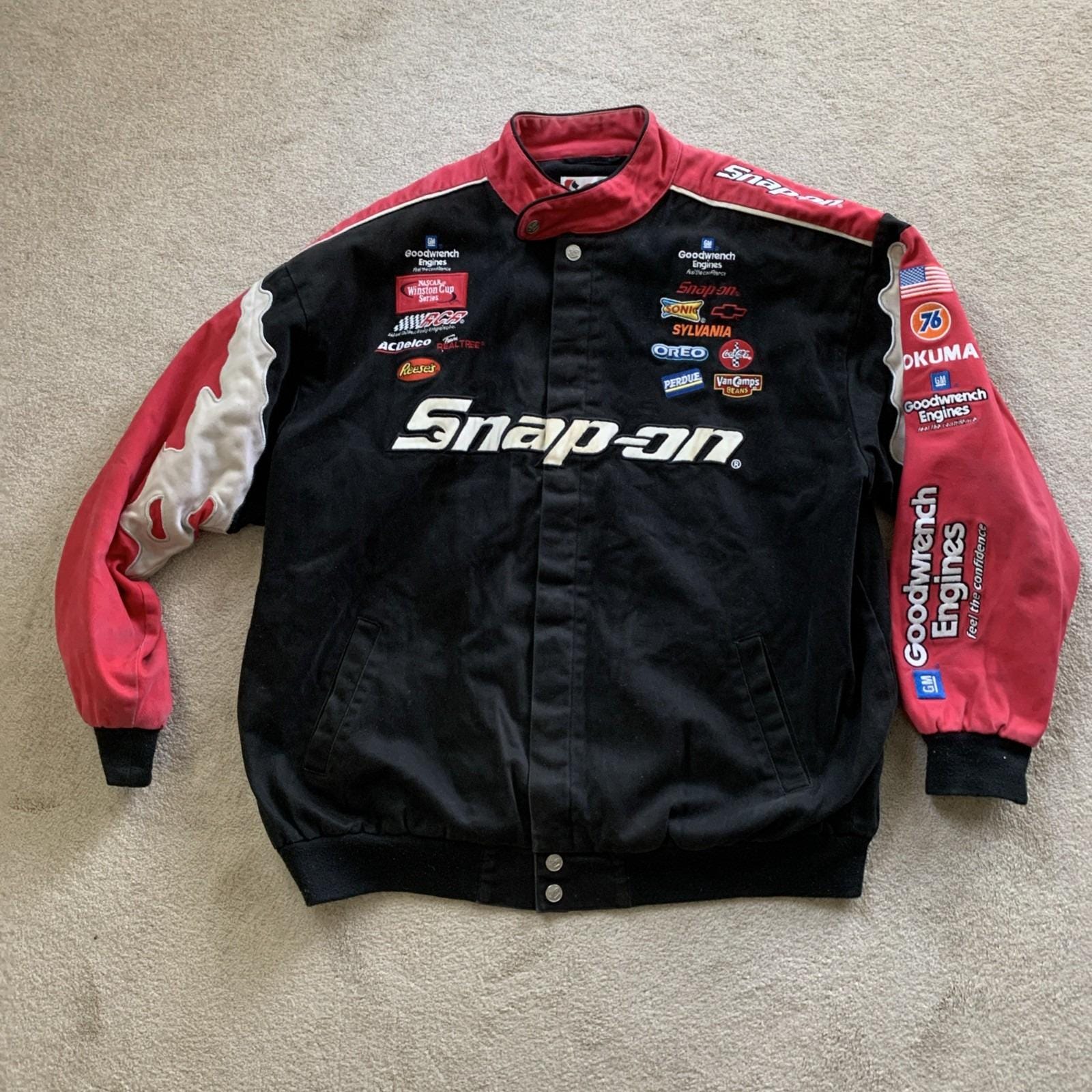 90's 入手困難 SNAP-ON レーシング スタジャン ボンバーJKT Snapon Jacket - Etsy