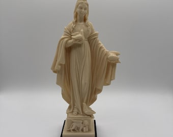 Gino Ruggeri Bianchi Studios Italy Sculpture Figurine Our Lady of Fatima Mary