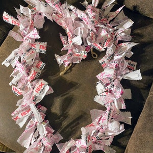Breast Cancer Rag Garland