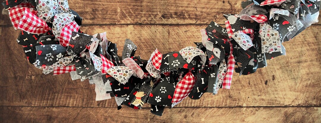 Dog Rag Garland - Etsy