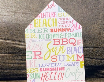 Summer Themed Decorative Houses