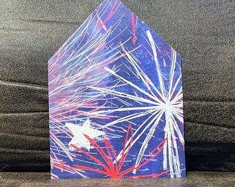 Fourth of July Decorative Houses