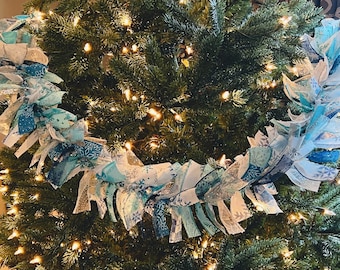 Snowflake Ribbon Garland