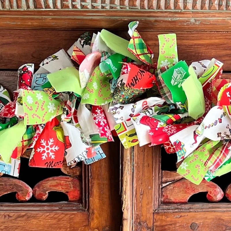 Grinch Garland - Etsy