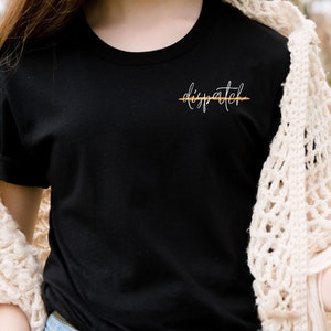911 Dispatcher Shirt Dispatch Thin Gold Line T-Shirt 911 Dispatch Gift for First Responder Police Tee Dispatcher Flag T-Shirt for Sheriff