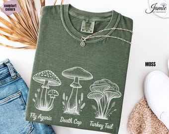 Subtle FDT Shirt, Anti Donald Trump T-Shirt, Mushroom FDT Gift, Forager Anti Trump Shirt, Anti MAGA Shirts, Political Tee, Feminist Shirt