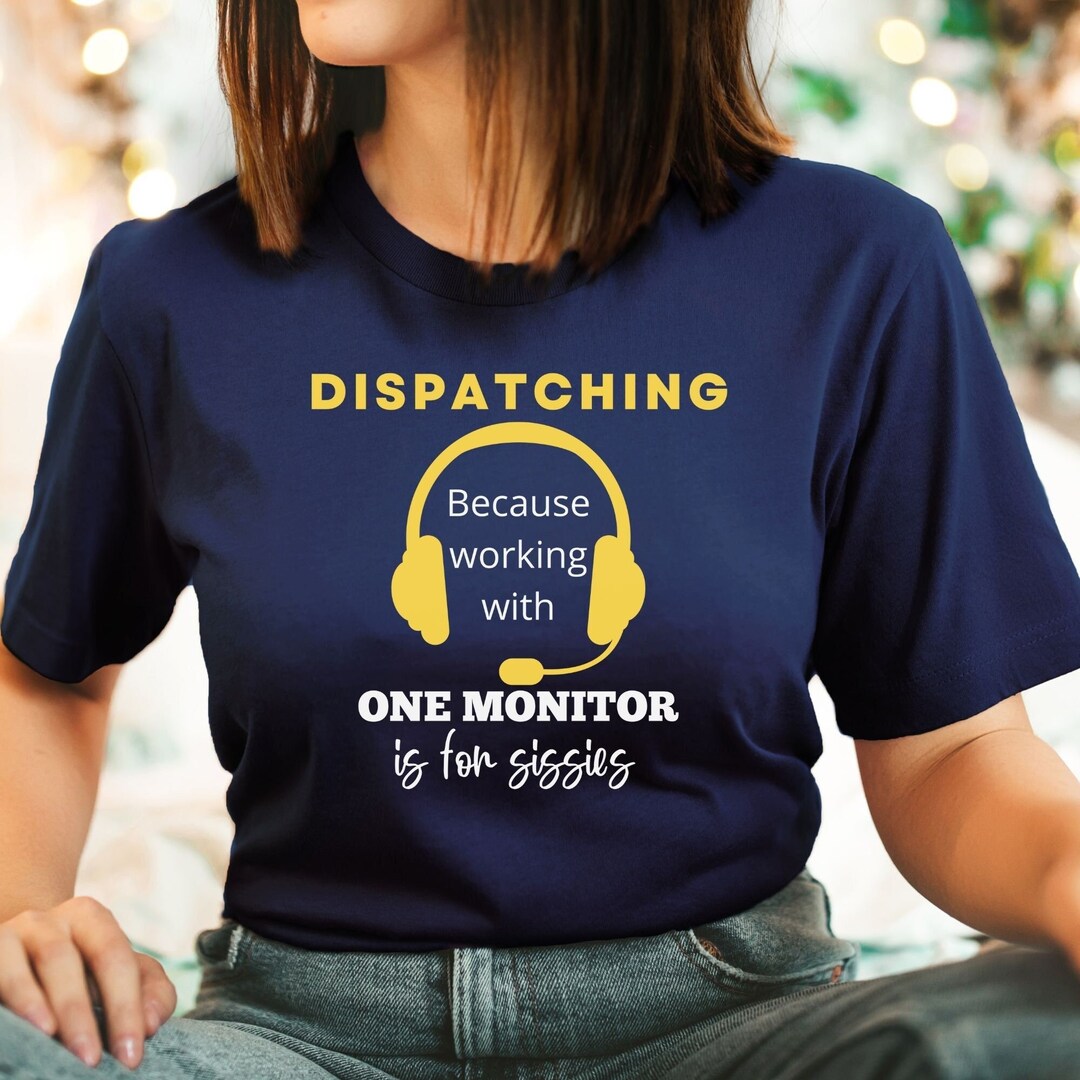 Dispatcher Shirt, Dispatch T-shirt for 911 First Responder - Main Image