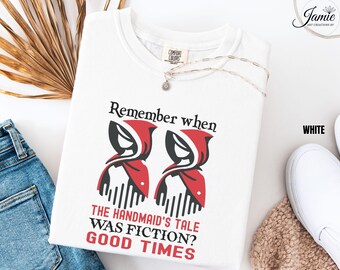 Handmaid Tale Comfort Colors Tshirt, Anti-Trump Under His Eye Tee, Praise Be Women's Rights Resist T-Shirt, Stop Project 2025 Feminist Shirt